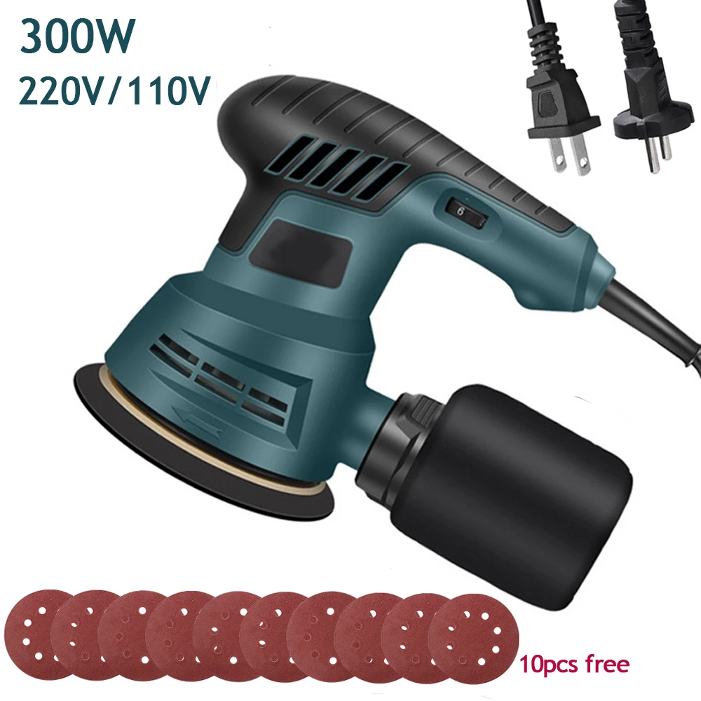 Orbital Polisher Da - 300 واط الكهربائية غريب الأطوار ساندر