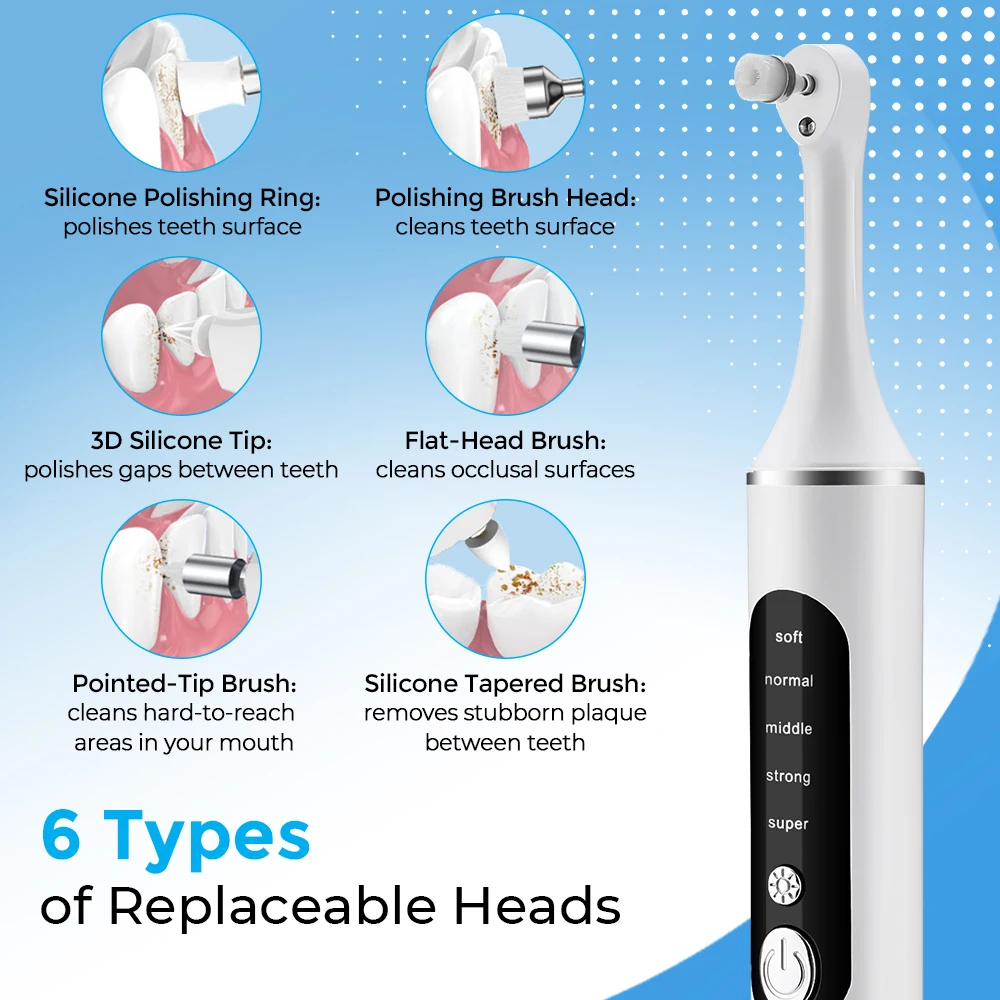 الكهربائية تلميع الأسنان تبييض - مراجعة Orbital Polisher Da وسعره