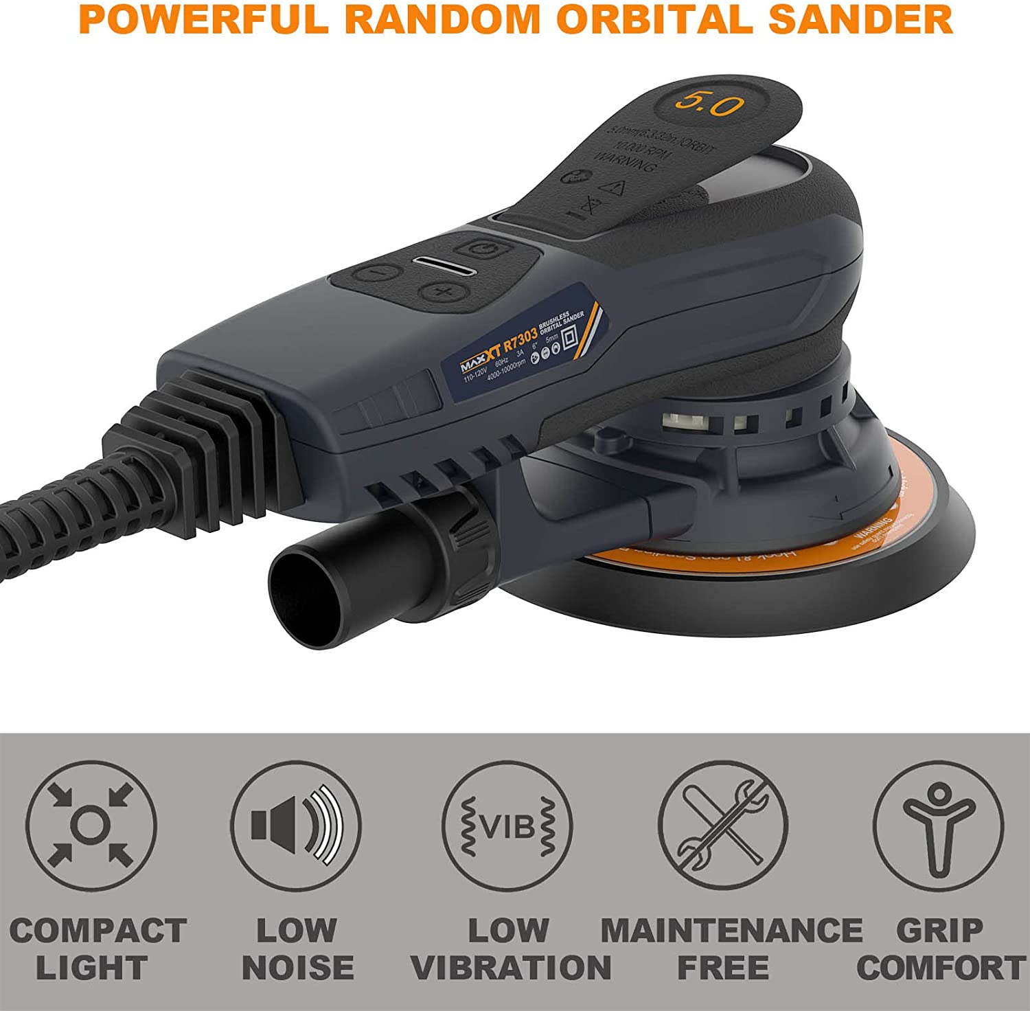 MAXXT 2.5 مللي متر/5.0 مللي مت - مراجعة Orbital Polisher Da وسعره
