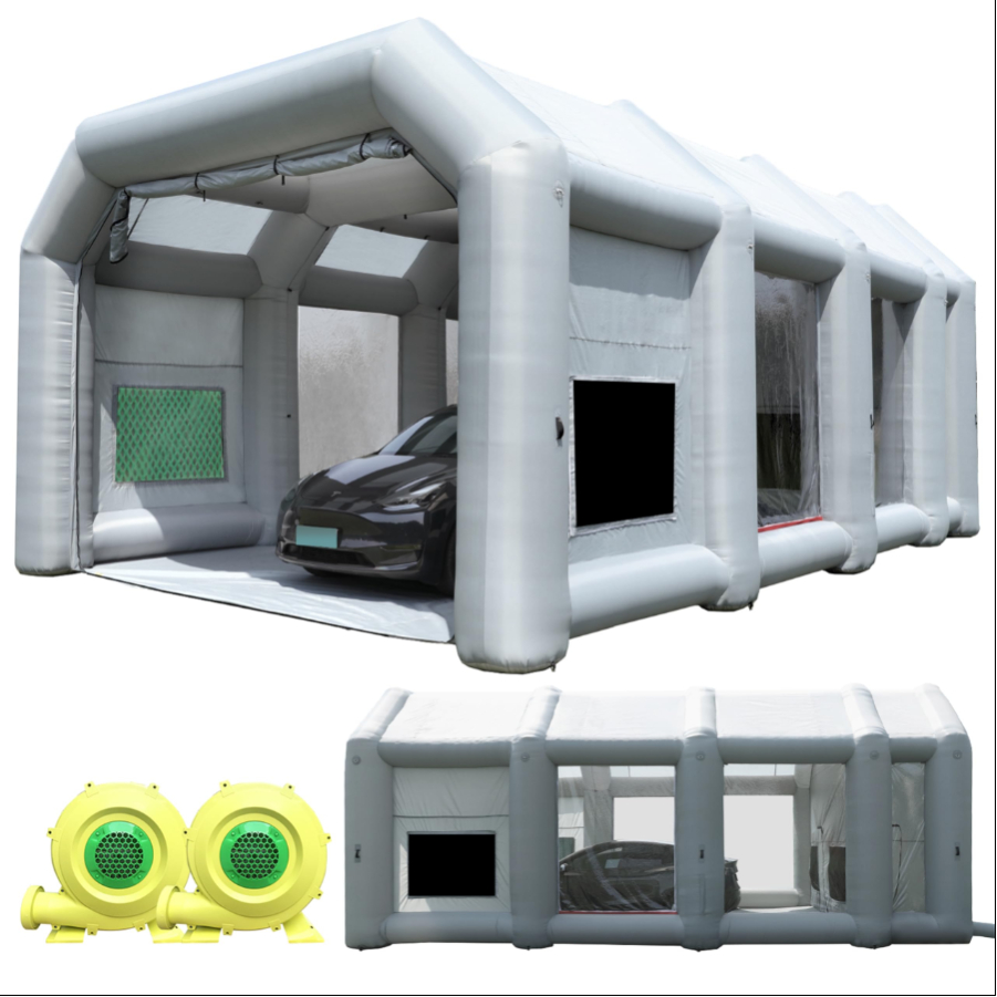 شحن جوي سريع: كابينة طلاء قابل - مراجعة Inflatable Paint Booth وسعره