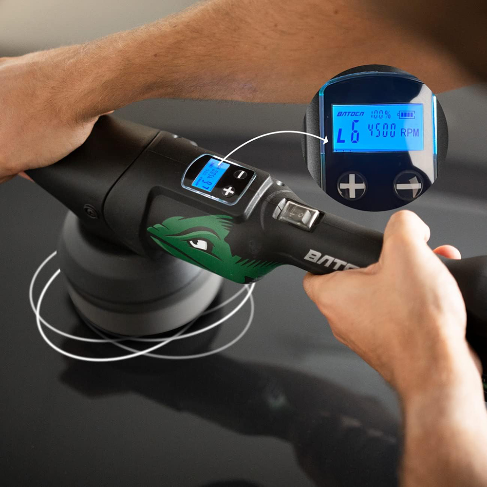 باتوكا S2 12V ملمع سيارات لاسل - مراجعة Orbital Polisher Da وسعره