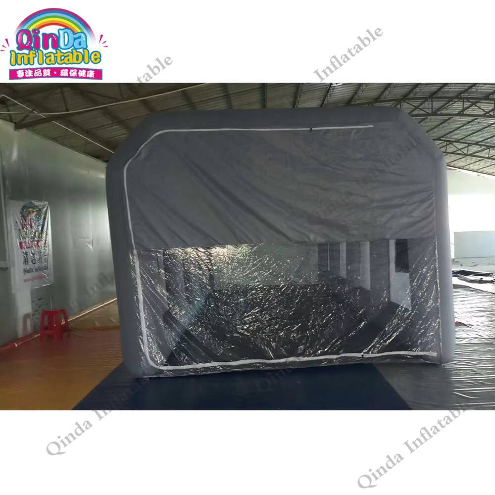 خيمة رش طلاء محمولة قابلة للنف - مراجعة Inflatable Paint Booth وسعره