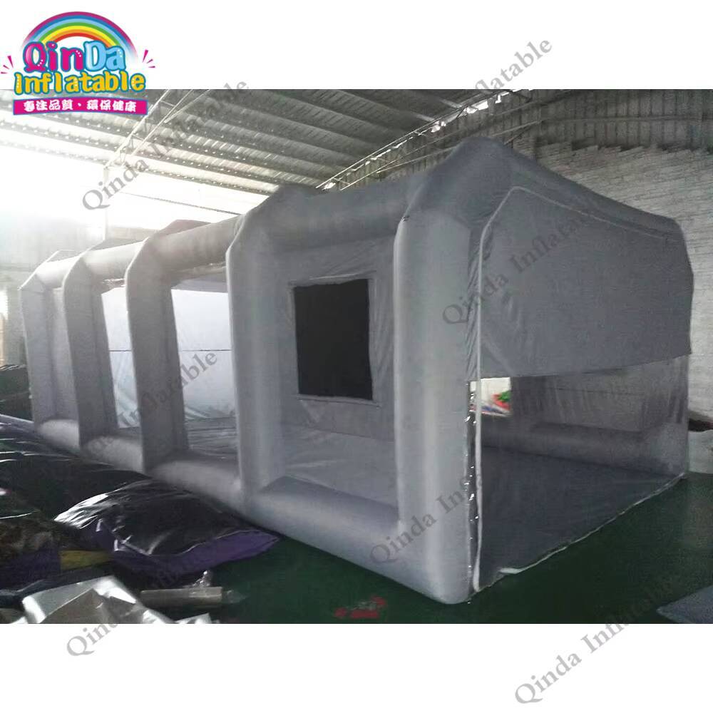 خيمة رش طلاء محمولة قابلة للنف - مراجعة Inflatable Paint Booth وسعره