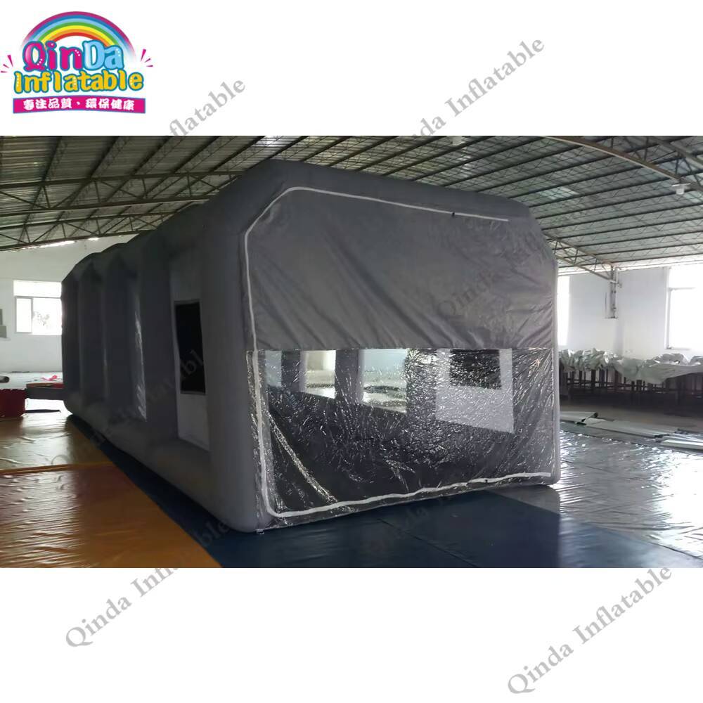 خيمة رش طلاء محمولة قابلة للنف - مراجعة Inflatable Paint Booth وسعره