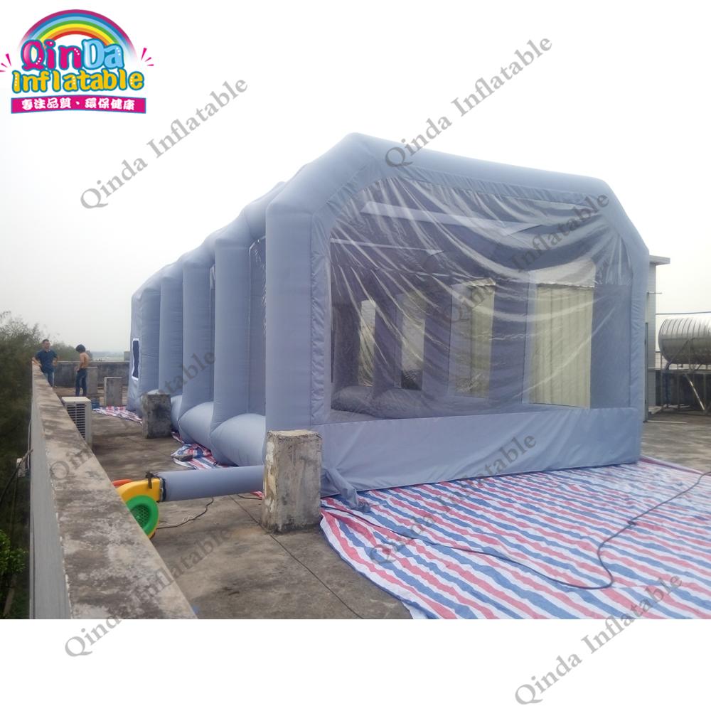 خيمة كشك رش قابلة للنفخ لإصلاح - مراجعة Inflatable Paint Booth وسعره