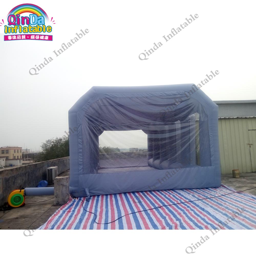 خيمة كشك رش قابلة للنفخ لإصلاح - مراجعة Inflatable Paint Booth وسعره
