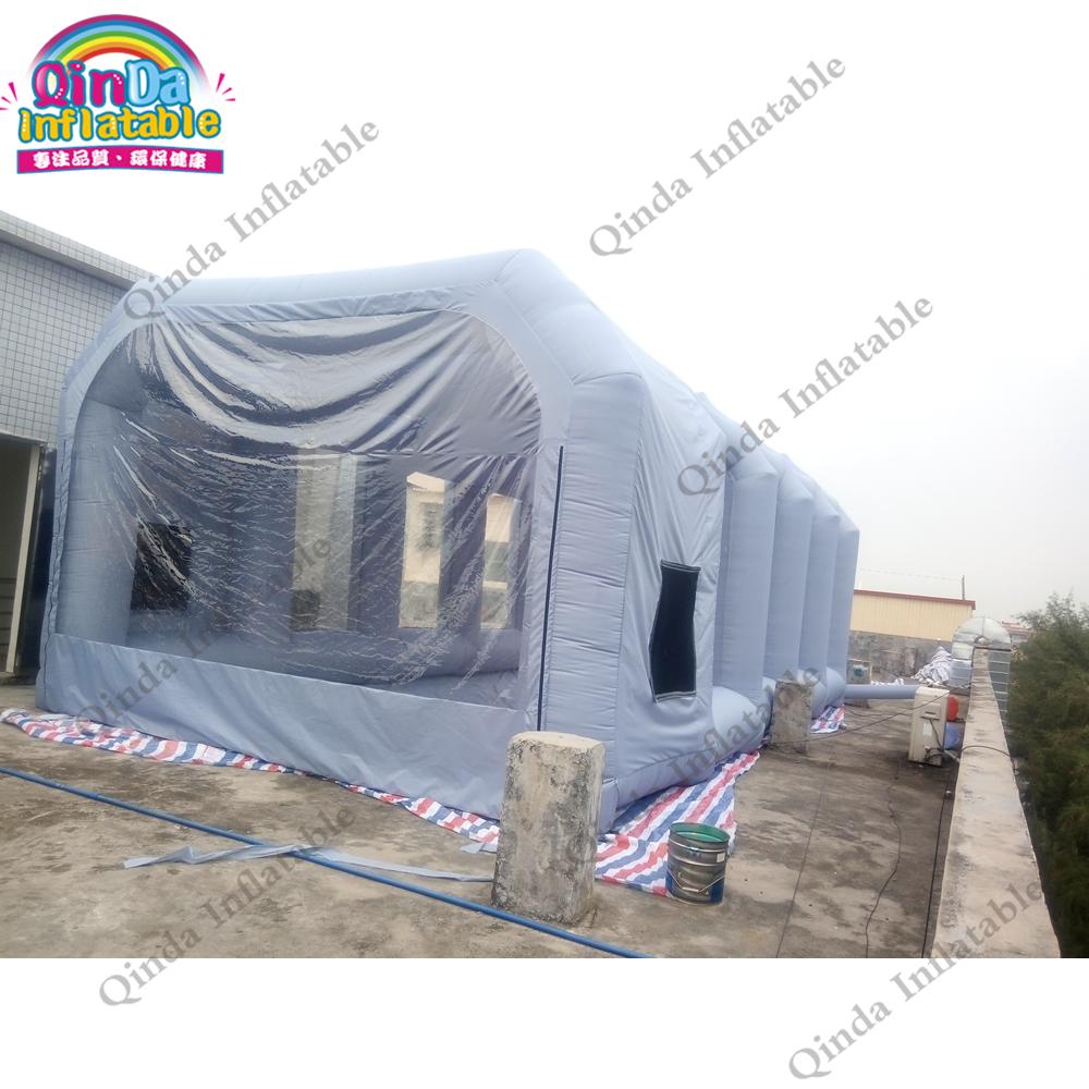 خيمة كشك رش قابلة للنفخ لإصلاح - مراجعة Inflatable Paint Booth وسعره