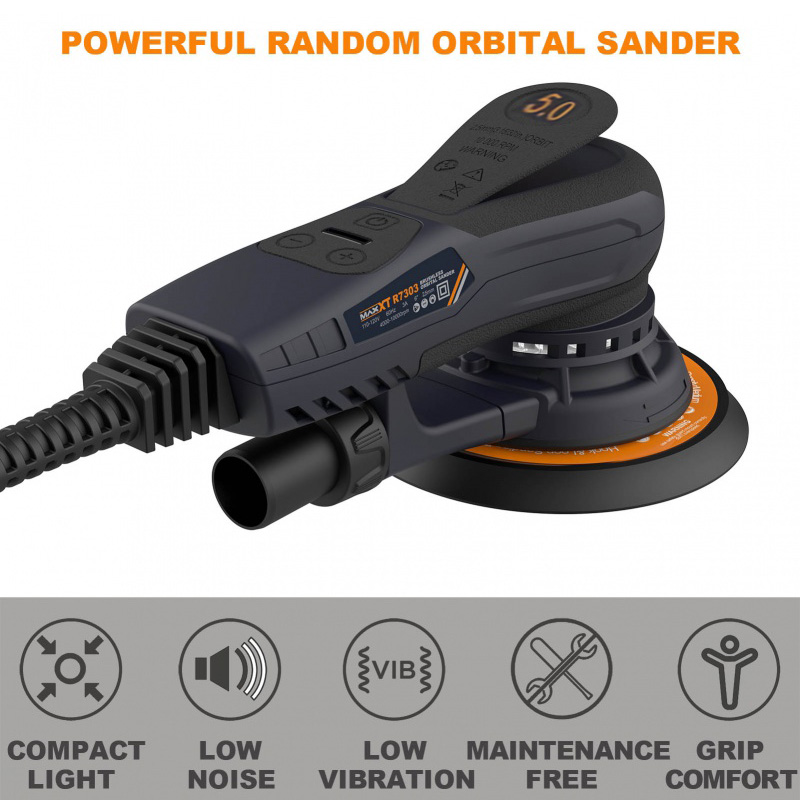 MAXXT 6 بوصة 150 مللي متر ماكي - مراجعة Orbital Polisher Da وسعره