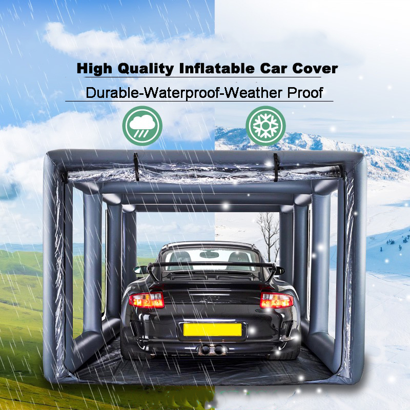 خيمة سيارات قابلة للنفخ محمولة - مراجعة Inflatable Paint Booth وسعره