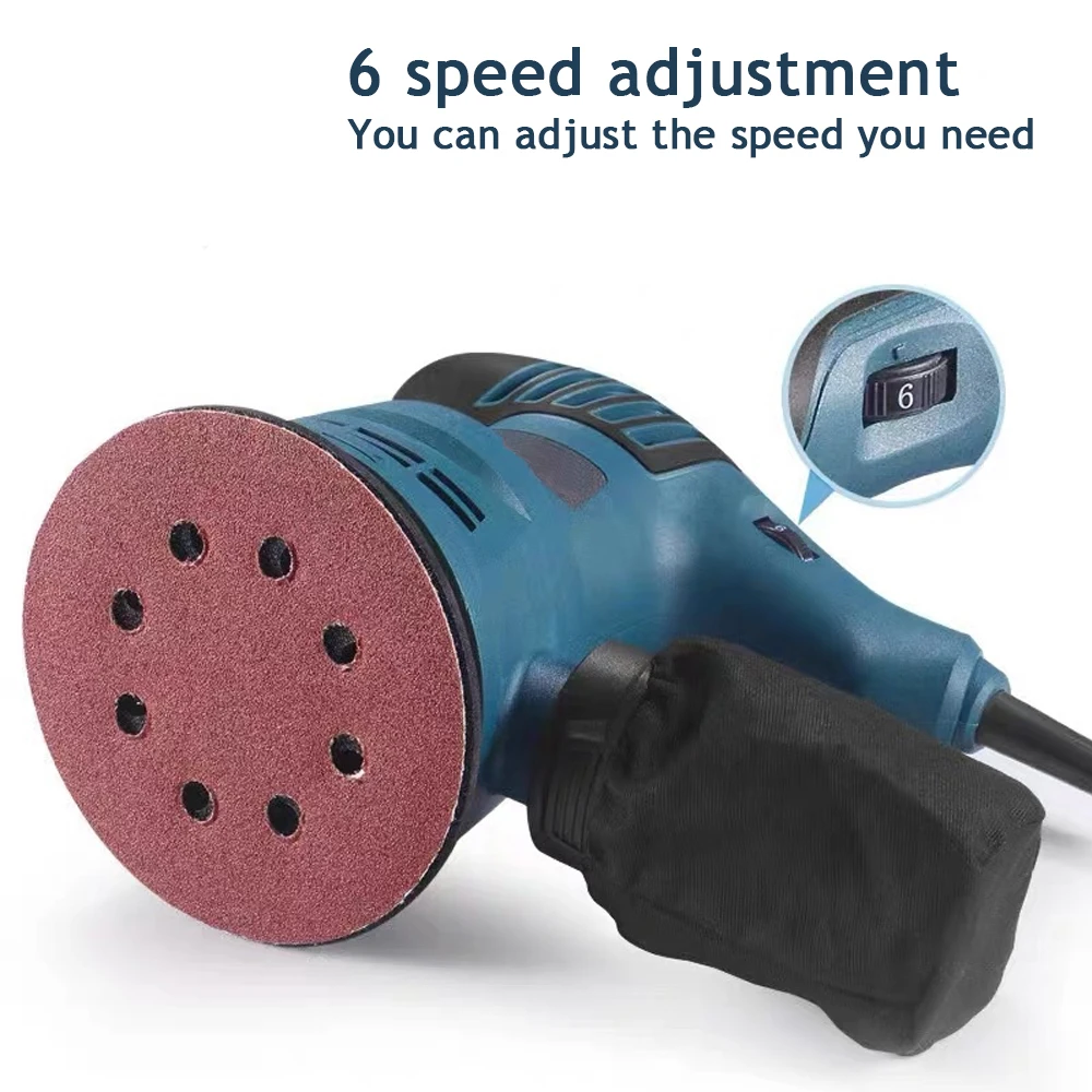 300 واط الكهربائية غريب الأطوا - مراجعة Orbital Polisher Da وسعره