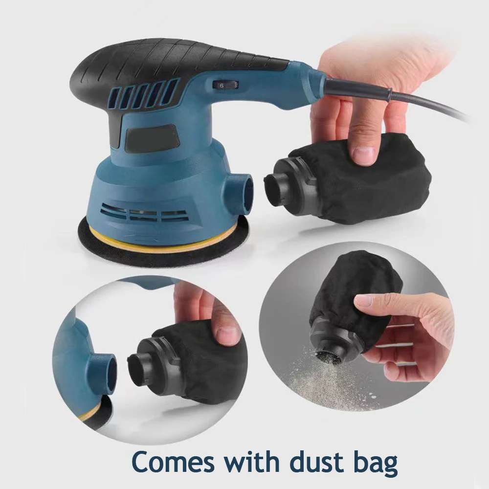 300 واط الكهربائية غريب الأطوا - مراجعة Orbital Polisher Da وسعره