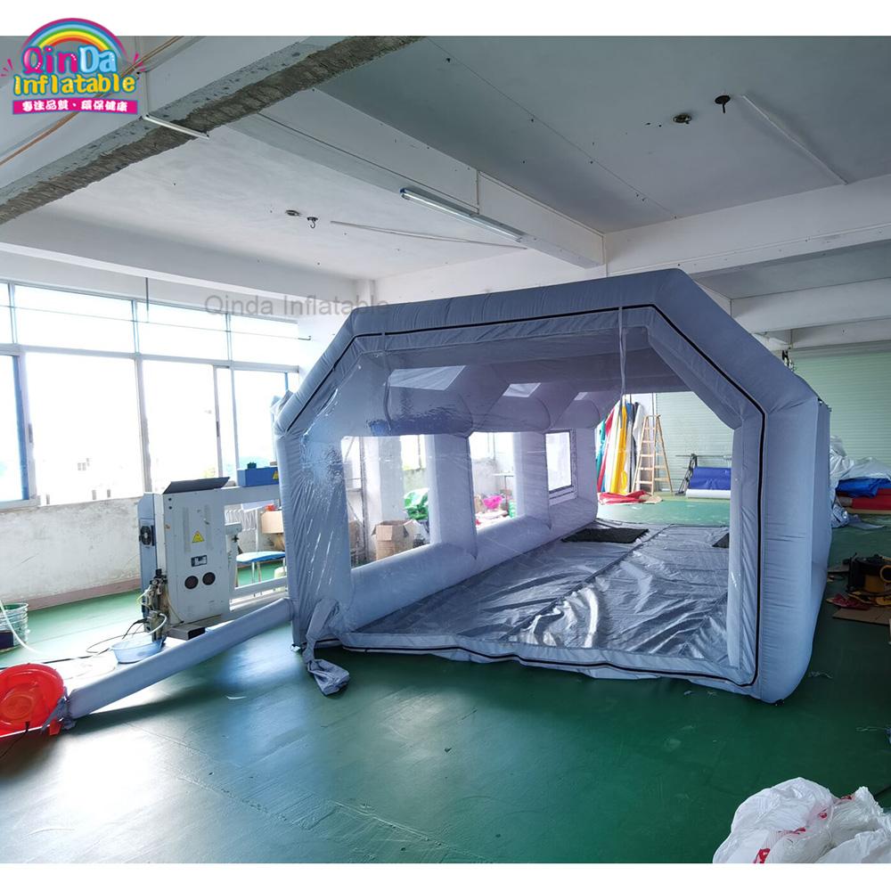 خيام رش قابلة للنفخ بأحجام كبي - مراجعة Inflatable Paint Booth وسعره