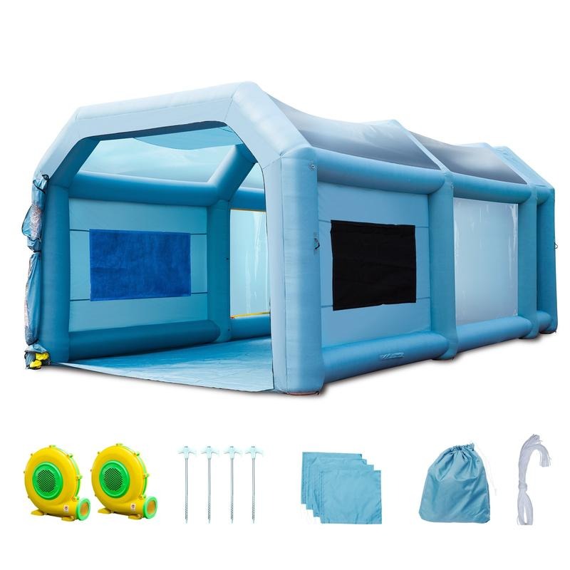 كابينة طلاء قابلة للنفخ، مقاس  - مراجعة Inflatable Paint Booth وسعره