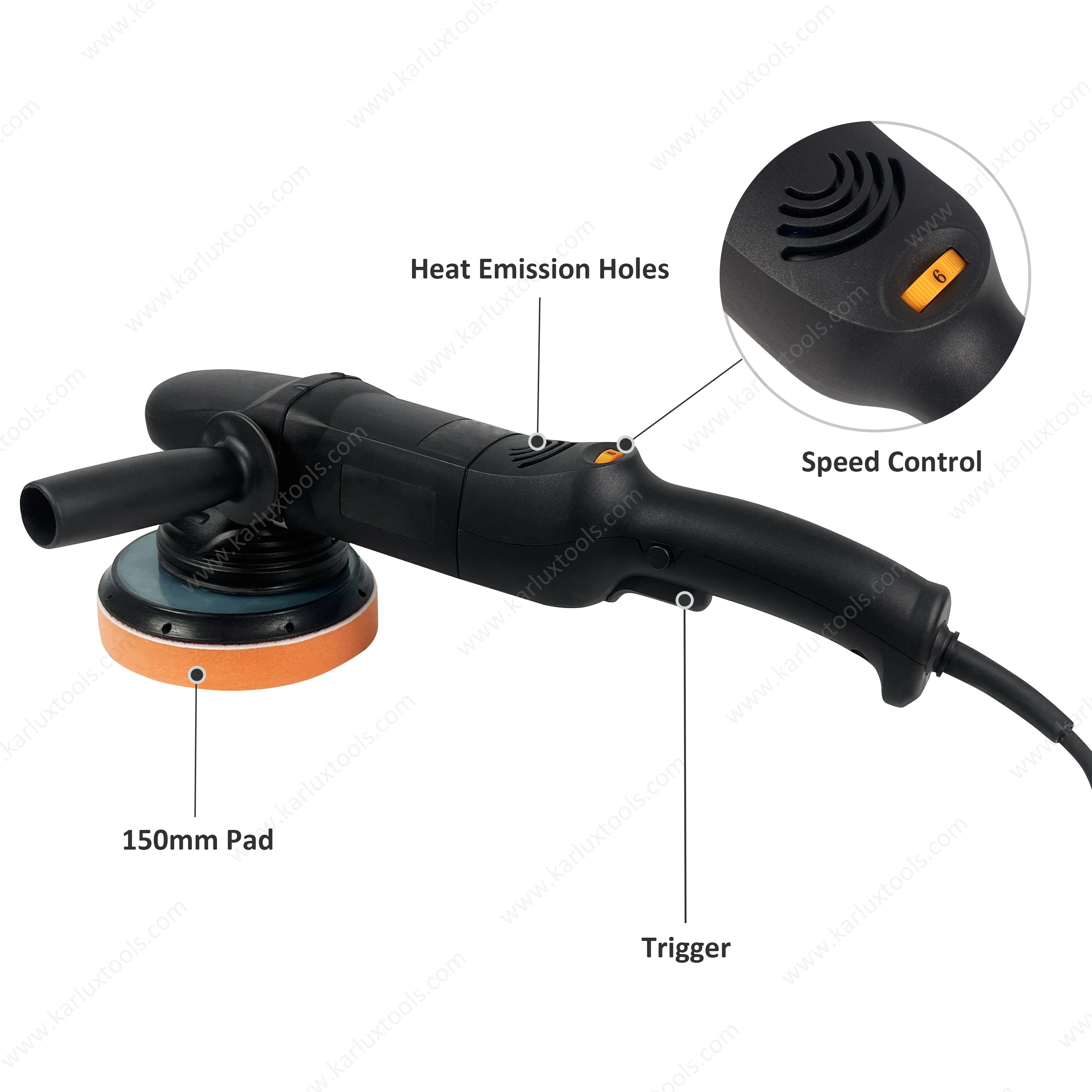 آلة تلميع السيارات DA، جهاز تل - مراجعة Orbital Polisher Da وسعره