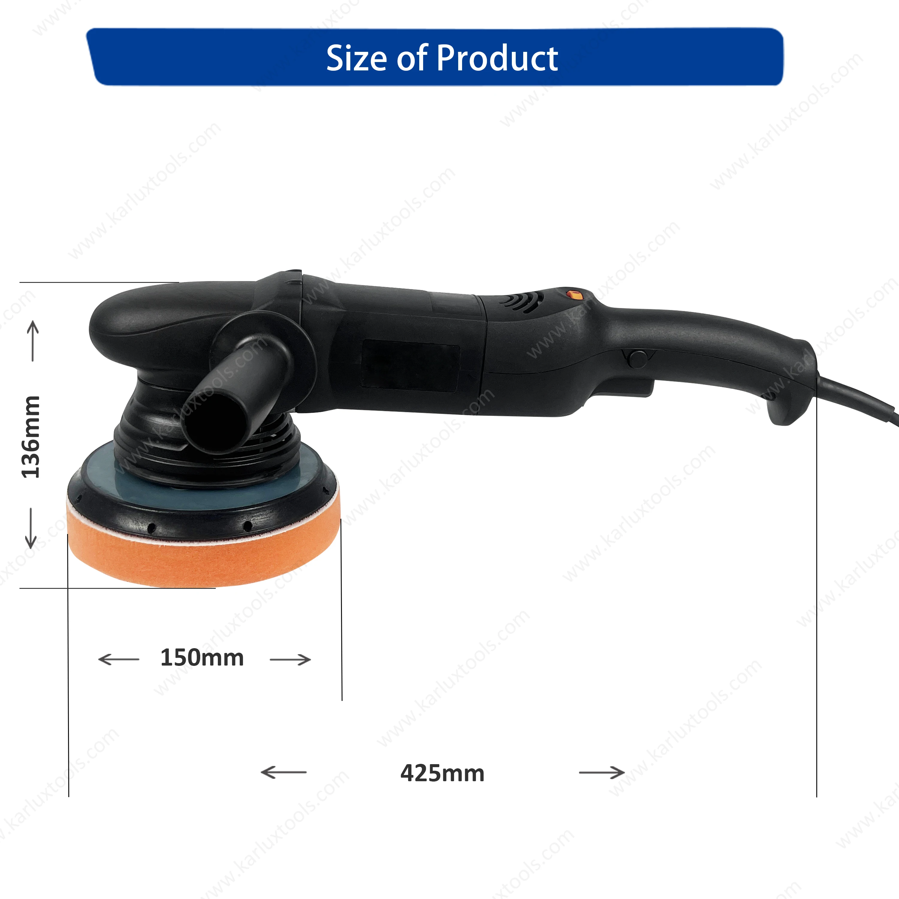 آلة تلميع السيارات DA، جهاز تل - مراجعة Orbital Polisher Da وسعره