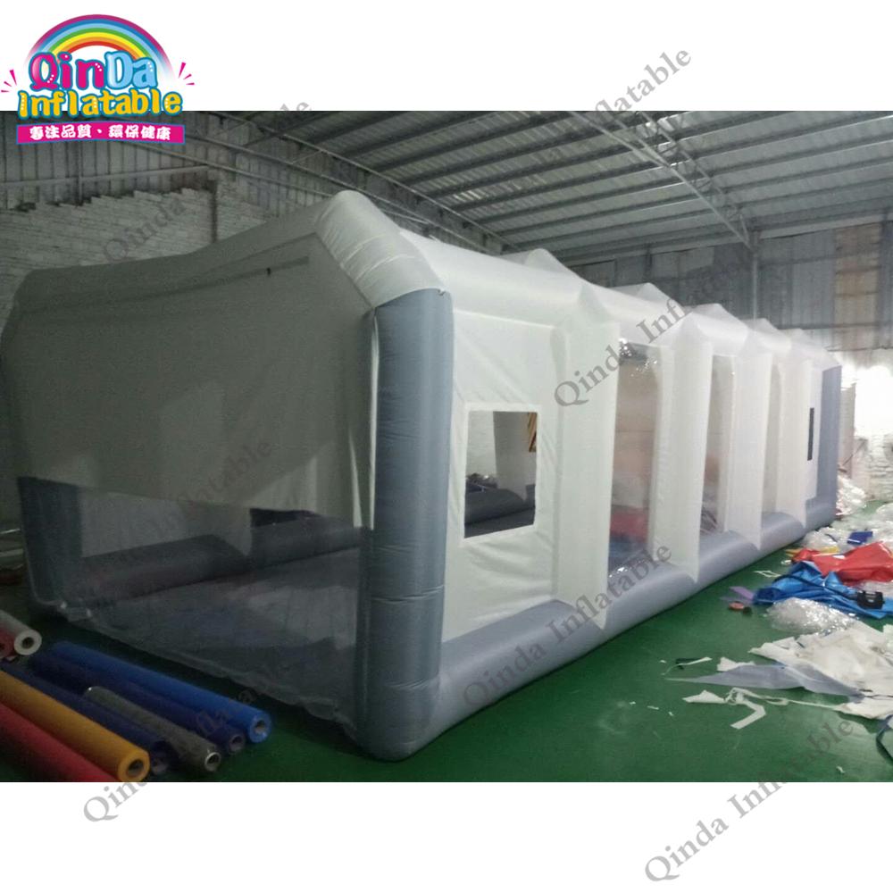 كابينة رش طلاء السيارات القابل - مراجعة Inflatable Paint Booth وسعره