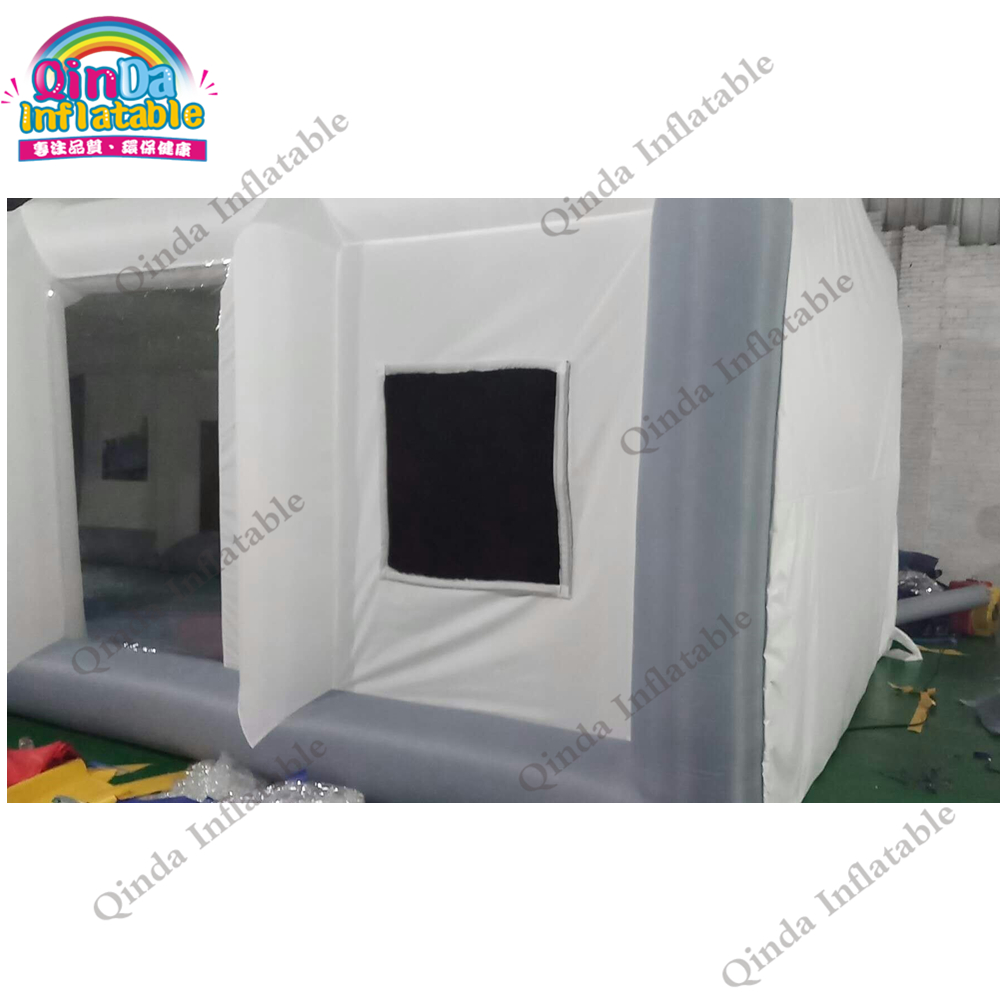 كابينة رش طلاء السيارات القابل - مراجعة Inflatable Paint Booth وسعره