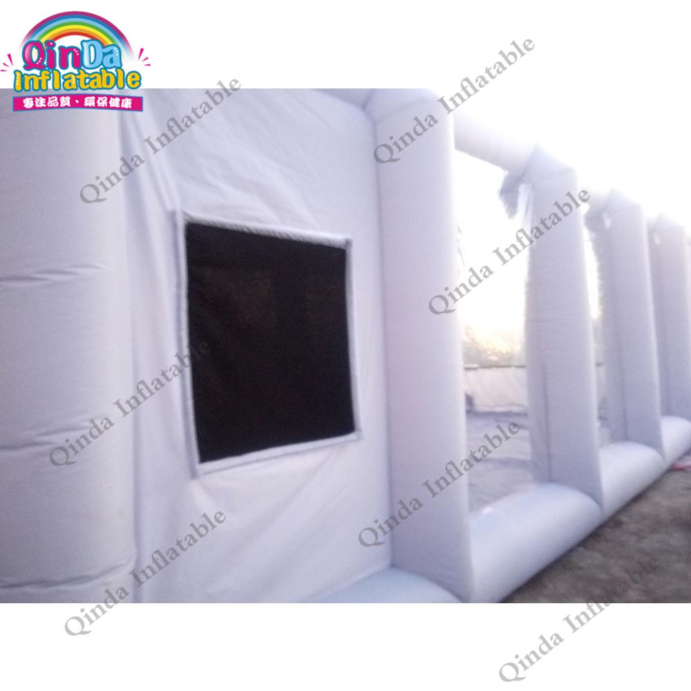 خيمة رش الطلاء المتنقلة الرخيص - مراجعة Inflatable Paint Booth وسعره