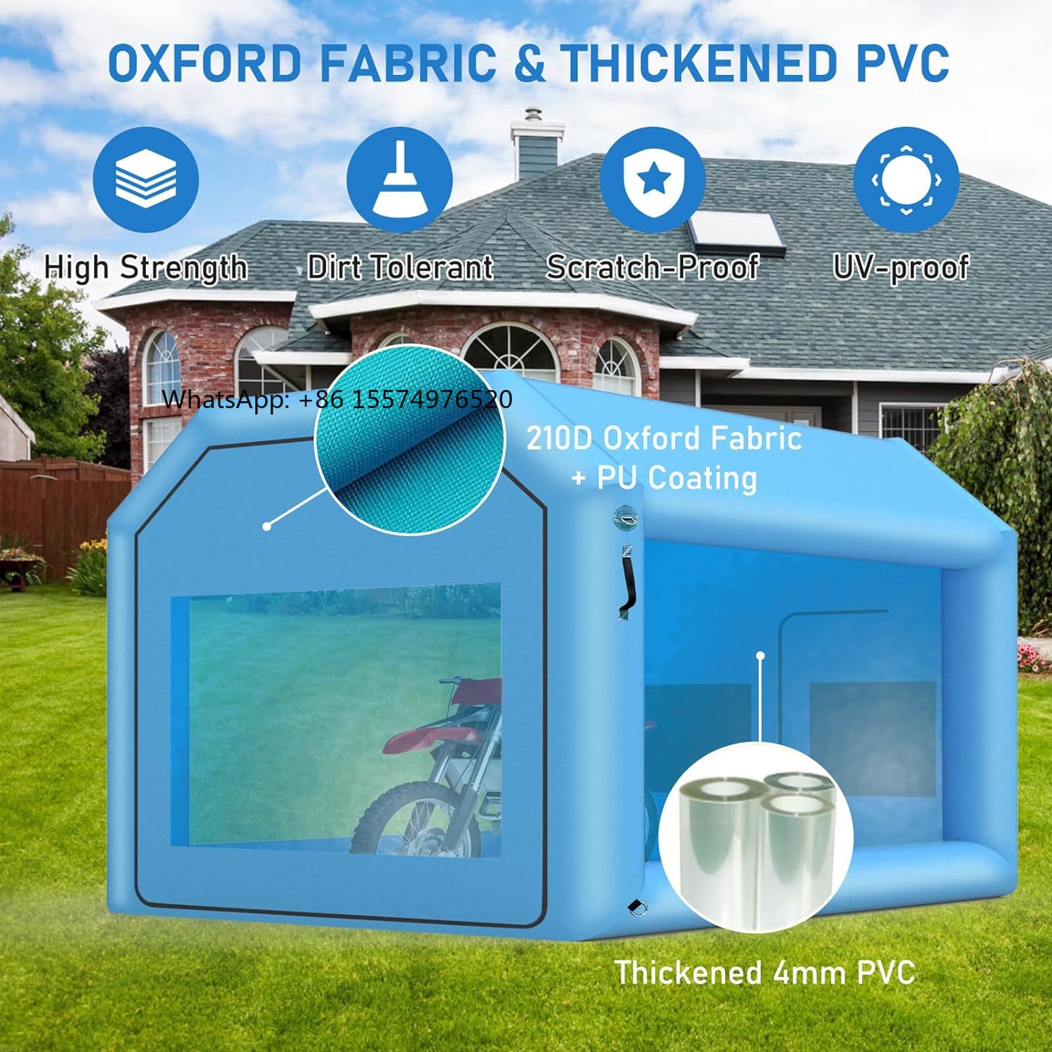 2026 - خيمة مرآب سيارات قابلة  - مراجعة Inflatable Paint Booth وسعره
